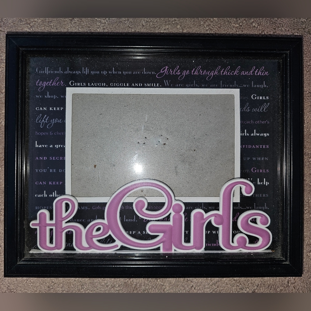 4x6 picture frame "The Girls" Friends Cousins Daughters frame